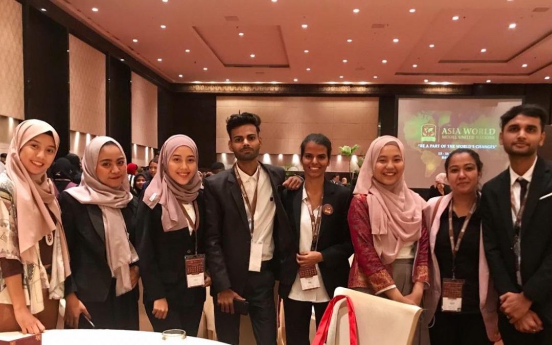 Aquaculture Students Join Asia World Model United Nations (AWMUN) Activities