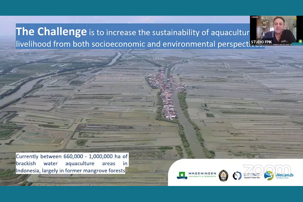 Webinar Series #1 “Aquaculture Supporting Mangrove”, Pond Field School is a Sustainable Cultivation Solution