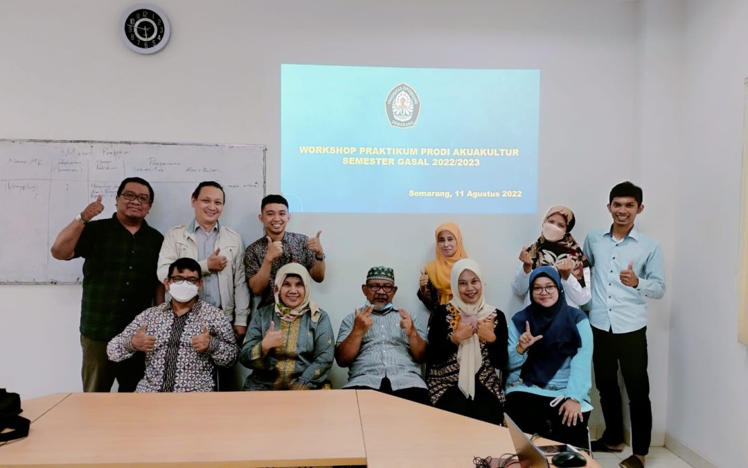 Workshop Praktikum Departemen Akuakultur 2022