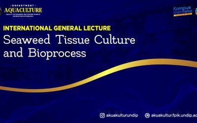 International Guest Lecture Seaweed Tissue Culture and Bioprocess